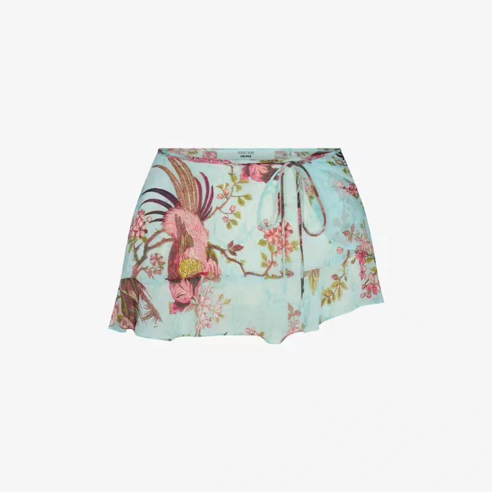 SKIMS X Roberto Cavalli Tie Side Mini Skirt